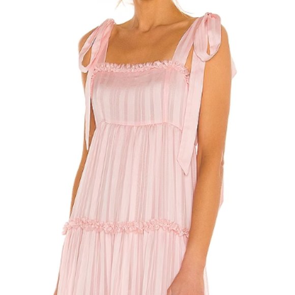 LoveShackFancy Dresses & Skirts - LoveShackFancy Burrows Dress - Size 4; Color: Pale Pink